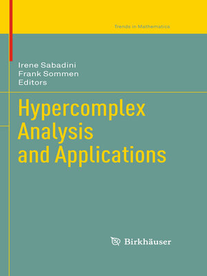 cover image of Hypercomplex Analysis and Applications